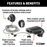 Curt Spectrum Integrated Proportional Trailer Brake Controller