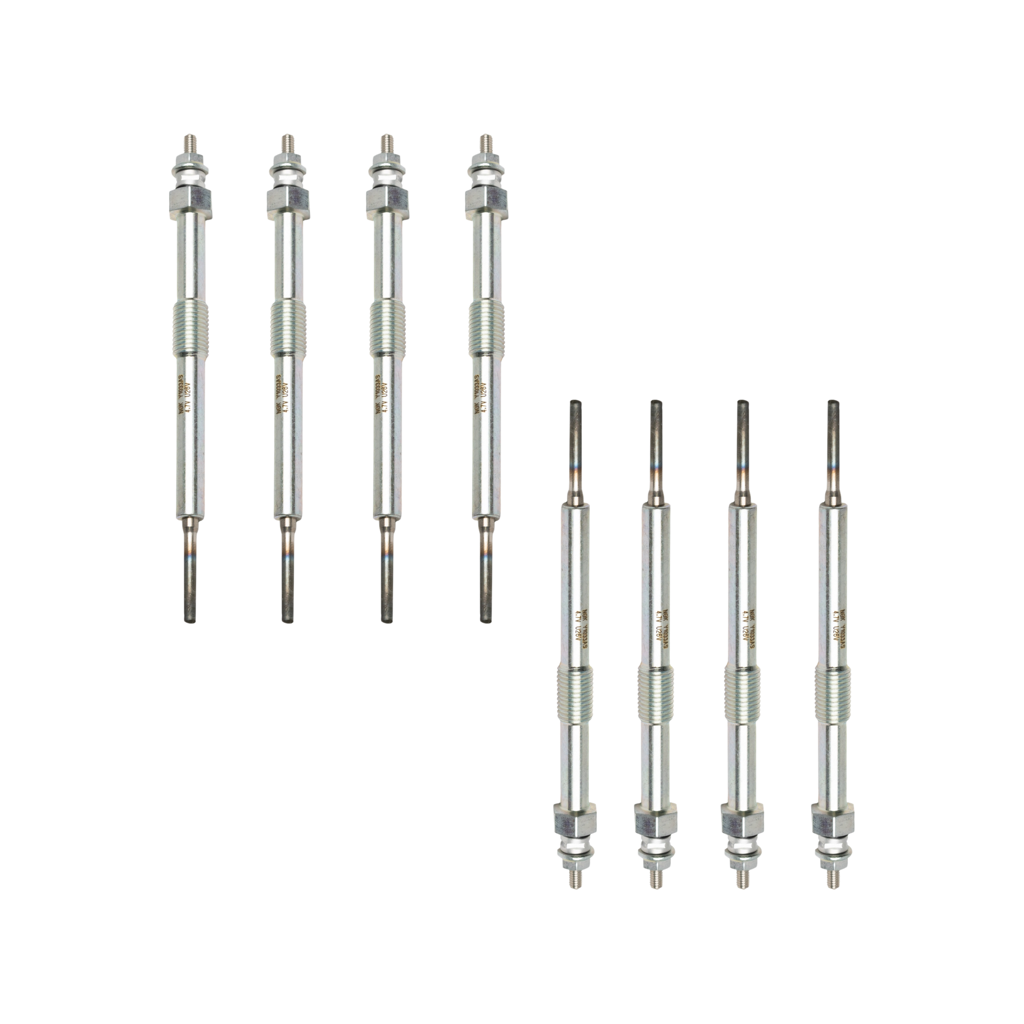 NGK Premium Series Glow Plugs Set of 8 20062011 LBZ/LMM/LML DmaxStore