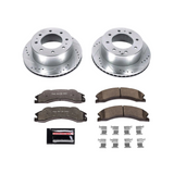 PowerStop Performance Brake & Rotor Kits, 2012-2014 LML Single Rear Wheel