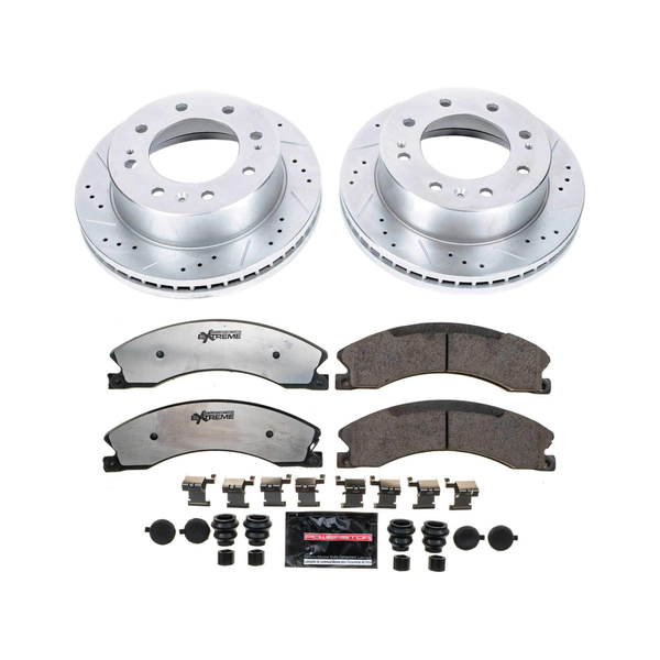 PowerStop Performance Brake & Rotor Kits, 2012-2014 LML Dual Rear Wheel