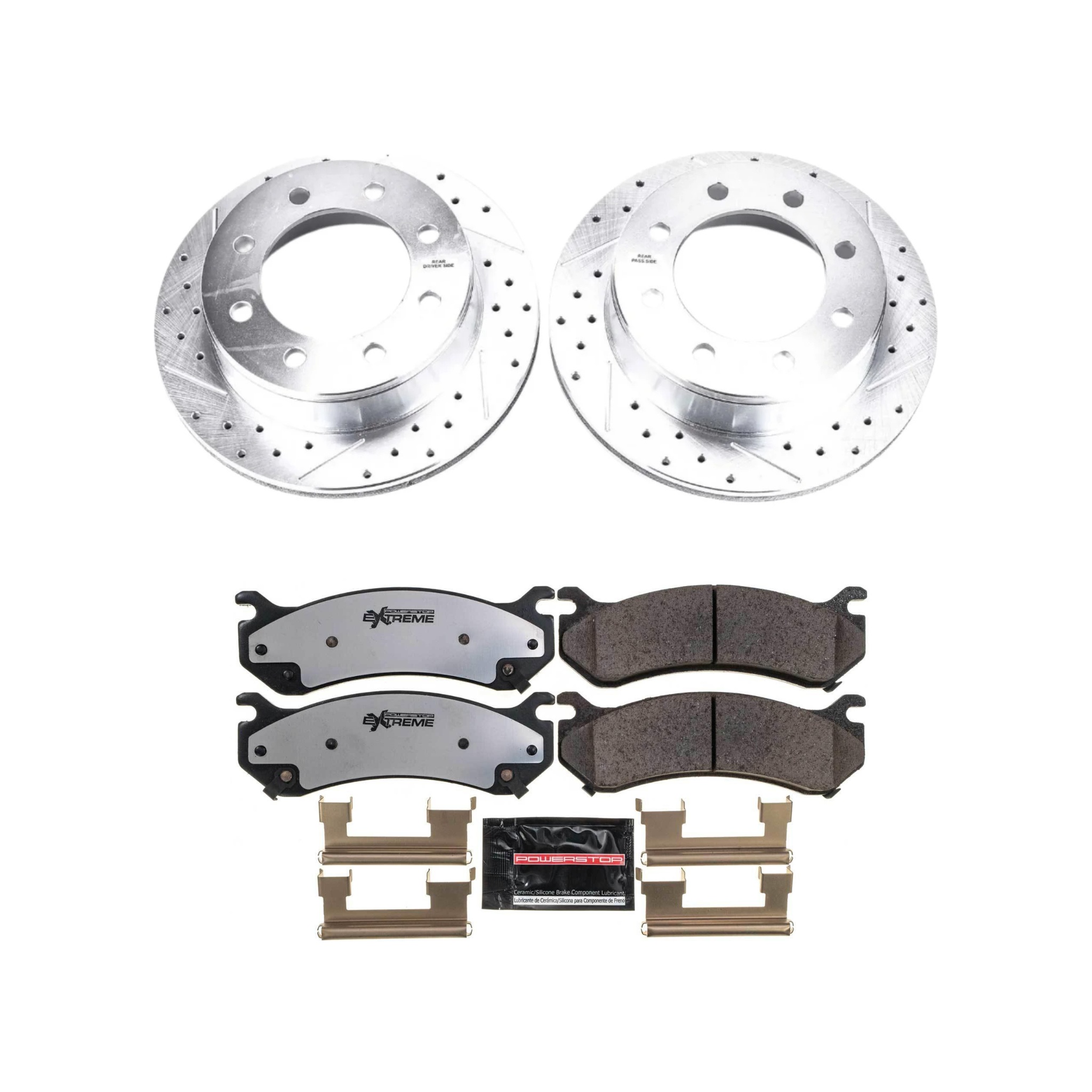 PowerStop Rotor Kit | 2004–2006 Dodge Durango (SC2166) main image 1