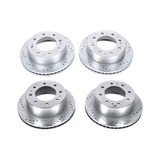 PowerStop D-Series Drilled & Slotted Rotors, 2020-2024 L5P Single Rear Wheel