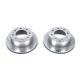 PowerStop D-Series Drilled & Slotted Rotors, 2020-2024 L5P Single Rear Wheel