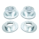 PowerStop Performance Brake & Caliper Kit, 2001-2010 LB7/LLY/LBZ/LMM Dual Rear Wheel