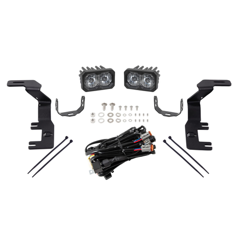 Diode Dynamics Stage Series Backlit Ditch Light Kit, 2016-2022 LWN