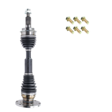 DMAX Extended Travel Front CV Axle Assembly, 2001-2010 LB7/LLY/LBZ/LMM