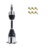 DMAX Xtreme Duty Front CV Axle Assembly, 2001-2010 LB7/LLY/LBZ/LMM