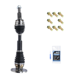 DMAX Extended Travel Front CV Axle Assembly, 2011-2014 LML