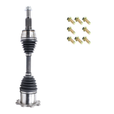 DMAX HD Front CV Axle Assembly, 2011-2014 LML