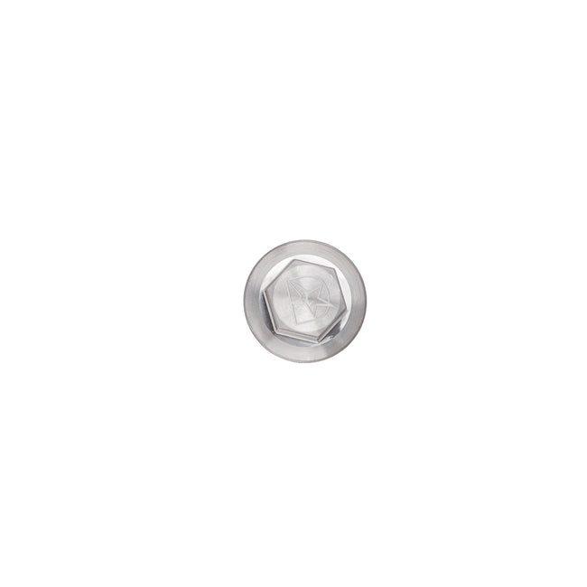 2 Pcs M12x1.75 Steel Oil Drain Plug For Chevrolet Silverado, Malibu, S10 - Silver Tone, Durable Replacement