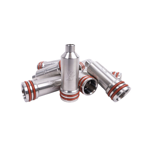 DmaxStore Stainless Steel Injector Cup Set, 2001-2004 LB7