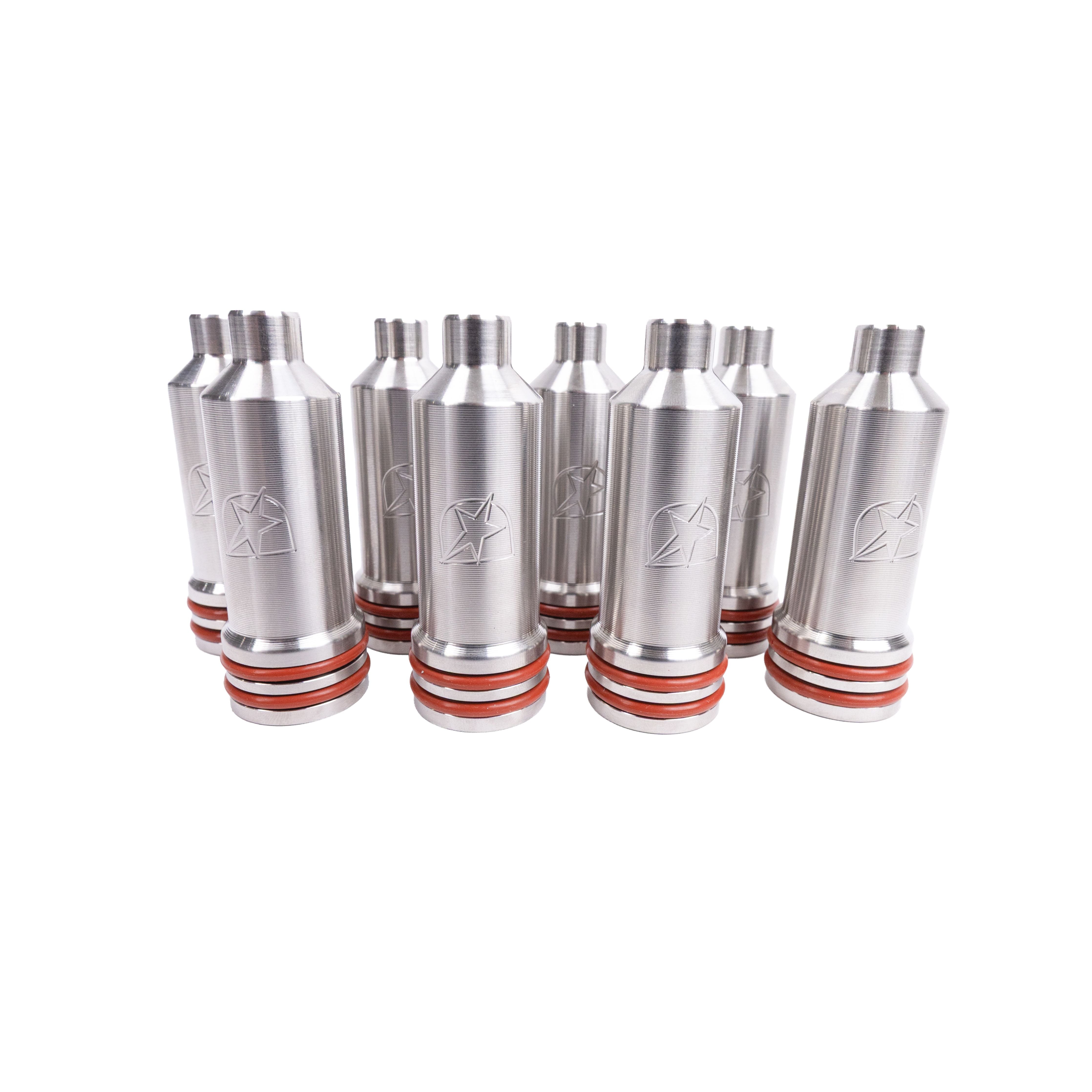 DmaxStore Stainless Steel Injector Cup Set DMAX-IC-LB7-SET