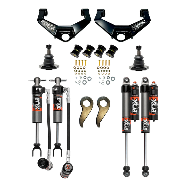 Kryptonite Stage 3 Leveling Kit w/Fox 2.5 Shocks, 2020-2025 L5P
