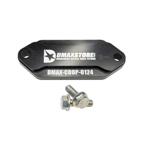 DmaxStore Coolant Block Off Plate, 2001-2026 LB7/LLY/LBZ/LMM/LML/L5P