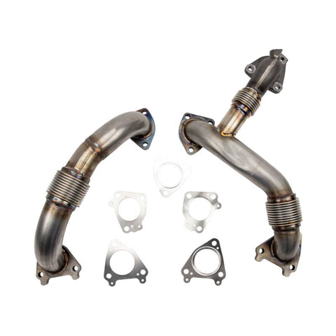 WC Fab 2" Stainless Up-Pipe Kit, 2011-2016 LML