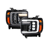 Diode LED Projector Headlights, 2015-2019 Sierra LML/L5P