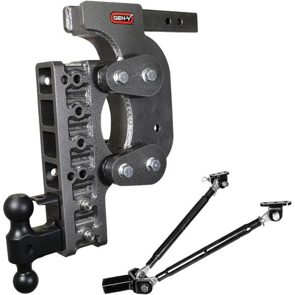 Gen-Y Boss Torsion Flex 16K Drop Hitch 2" Receiver (17.5" Drop)