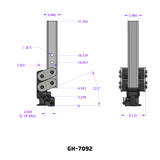 Gen-Y Spartan Torsion-Flex Gooseneck (6.5K Tongue, 30K Towing)
