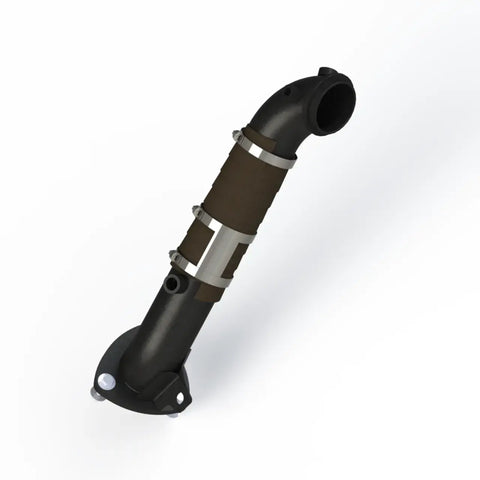 MBRP 3" Turbo Down Pipe, 2015.5-2016 LML (3 Bolt Flange)