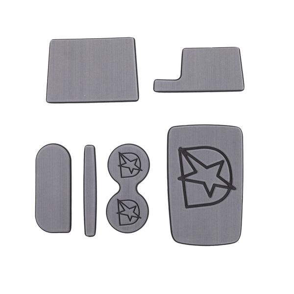 DmaxStore GMT800 Full Center Console & Cup Holder Mat Upgrade, 2003-2007 LB7/LLY/LBZ