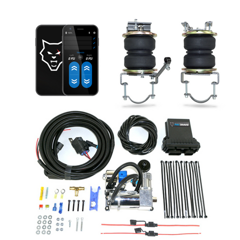 Pacbrake Alpha HD Ultimate Rear Air Suspension With On Demand Compressor, 2001-2010 LB7/LLY/LBZ/LMM