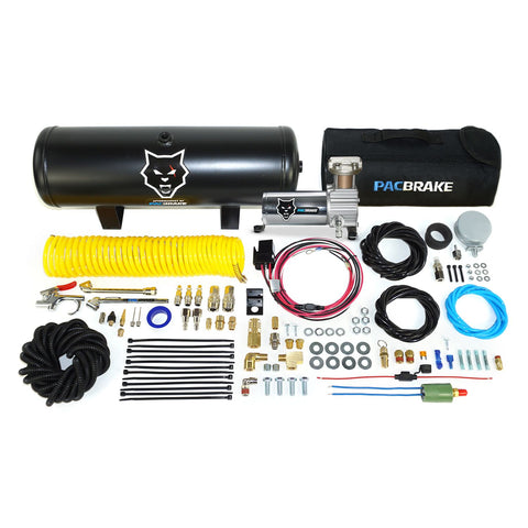 Pacbrake Onboard Air Kit w/2.5 Gallon Tank and Compressor