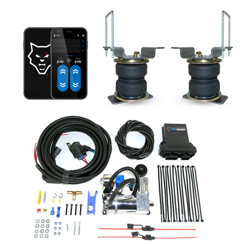 Pacbrake Alpha HD Ultimate Rear Air Suspension With On Demand Compressor, 2019-2024 LM2/LZ0