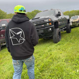 DmaxStore Classic Heavyweight Black Hoodie