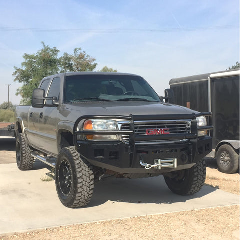 Fusion HD Front Bumper, 2001-2002 Sierra LB7