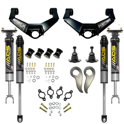 Kryptonite Stage 3 Leveling Kit w/ADS Mesa 2.5, 2011-2019 LML/L5P