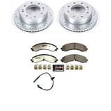 PowerStop Performance Brake & Rotor Kits, 2020-2024 L5P Single Rear Wheel