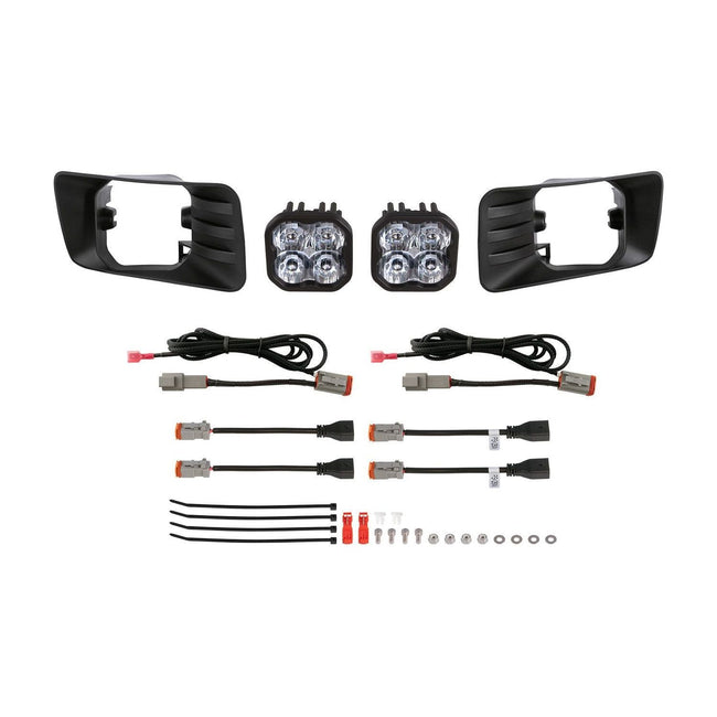 Diode Dynamics DD7308 - SS3 Type CH LED Fog Light Kit Max ABL Yellow - SAE Fog Diode Dynamics DD7308 - SS3 Type CH LED Fog Light Kit Max ABL Yellow - SAE Fog