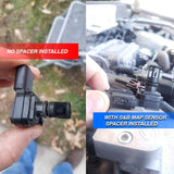 S&B Lower Map Sensor Spacer Kit, 2024-2025 L5P