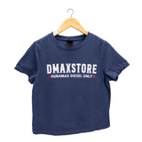 Ladies DmaxStore Navy Racing Tee