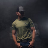 T-Shirt(DMAX Olive Flag)