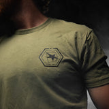 T-Shirt(DMAX Olive Flag)