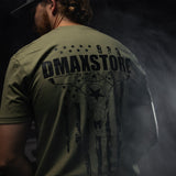T-Shirt(DMAX Olive Flag)