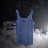 Ladies DmaxStore Blue USA Tank