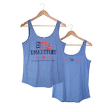 Ladies DmaxStore Blue USA Tank