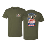 DMAX Freedom 250th Anniversary Olive Tee