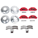 PowerStop Rotor, Pad, & Caliper Kit 2015-2019 LML/L5P Duramax Dually 