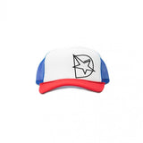 DmaxStore Foam Trucker Hat - Red White & Blue