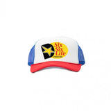 DmaxStore Foam Trucker Hat - Red White & Blue