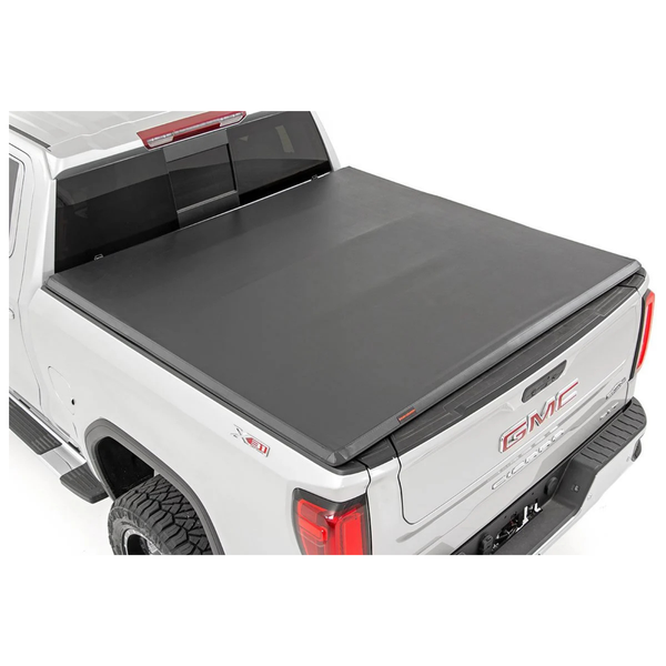 Rough Country Soft Tri-Fold Bed Cover, 2020-2025 LM2/LZ0
