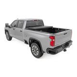 Rough Country Tri-Fold Flip Up 6'9" Bed Cover, 2020-2025 L5P