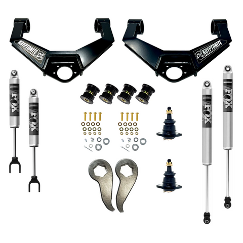 Kryptonite Stage 3 Leveling Kit w/Fox 2.0 IFP, 2020-2025 L5P