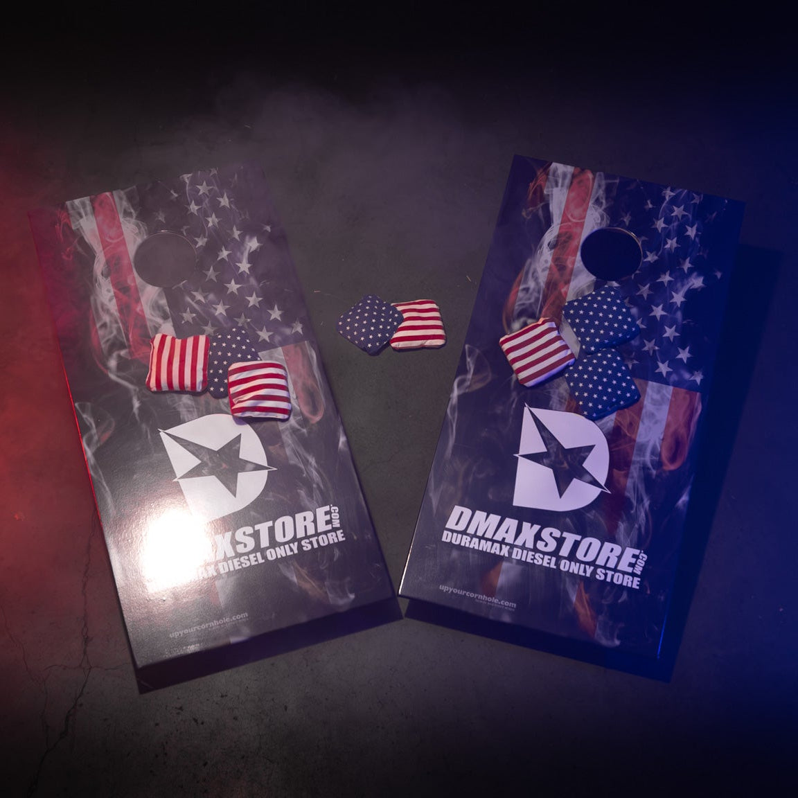 DMAXSTORE x UpYourCornhole Premium Cornhole Board Set