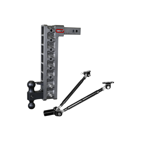 Gen-Y Mega-Duty 16K Drop Hitch 2" Receiver (17.5" Drop)