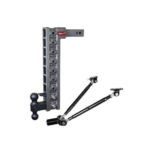 Gen-Y Mega-Duty 10K Drop Hitch 2" Receiver (20" Drop)