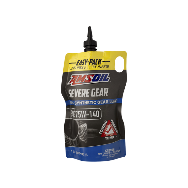 Amsoil Severe Gear® Synthetic Extreme Pressure Gear Lube 75W-140 EASY PACK(Quart)